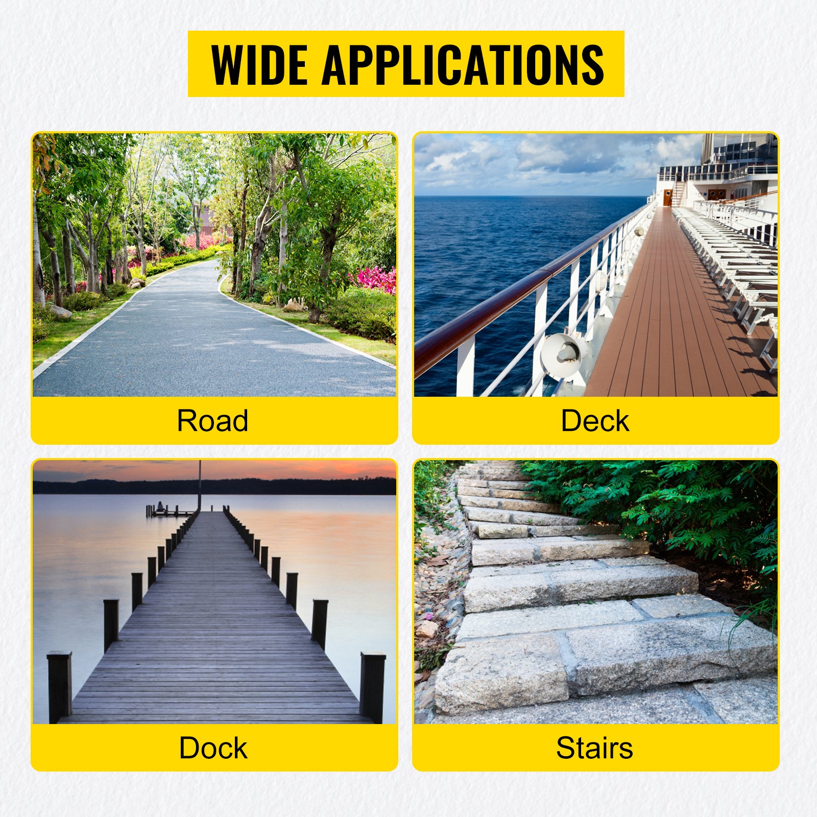 4-Pack Solar Driveway Lights Power LED Lamp Road Stud Path Step Dock Outdoor Red