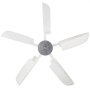 VEVOR Wind Turbine 600W 12V Wind Turbine Generator White Lantern Vertical Wind Generator 5 Leaves Wind Turbine Kit with Controller No Pole