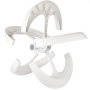 VEVOR Wind Turbine 600W 12V Wind Turbine Generator White Lantern Vertical Wind Generator 5 Leaves Wind Turbine Kit with Controller No Pole