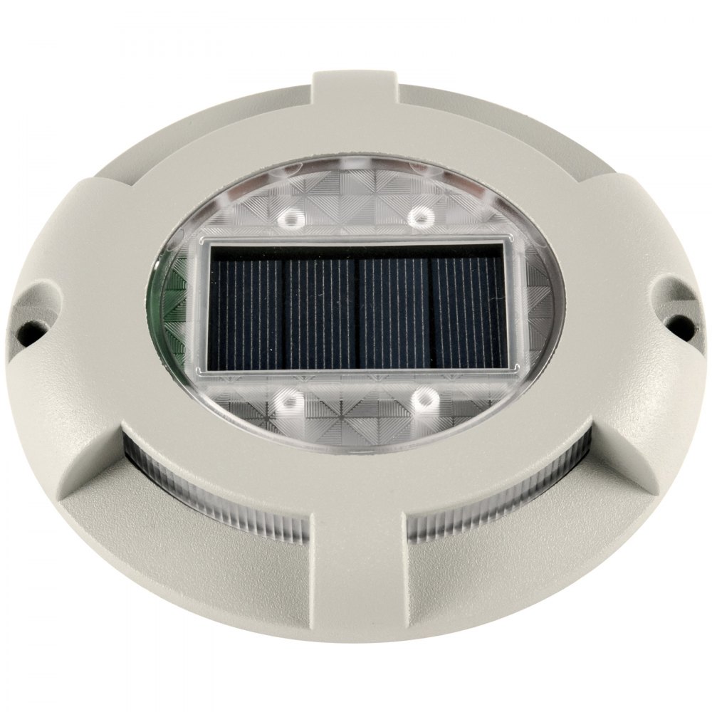 VEVOR Driveway Lights 12-Pack, Solar Driveway Lights Bright White, Solar Deck Lights IP68 Waterproof for Step Sidewalk Garden Ground Pathway Yard