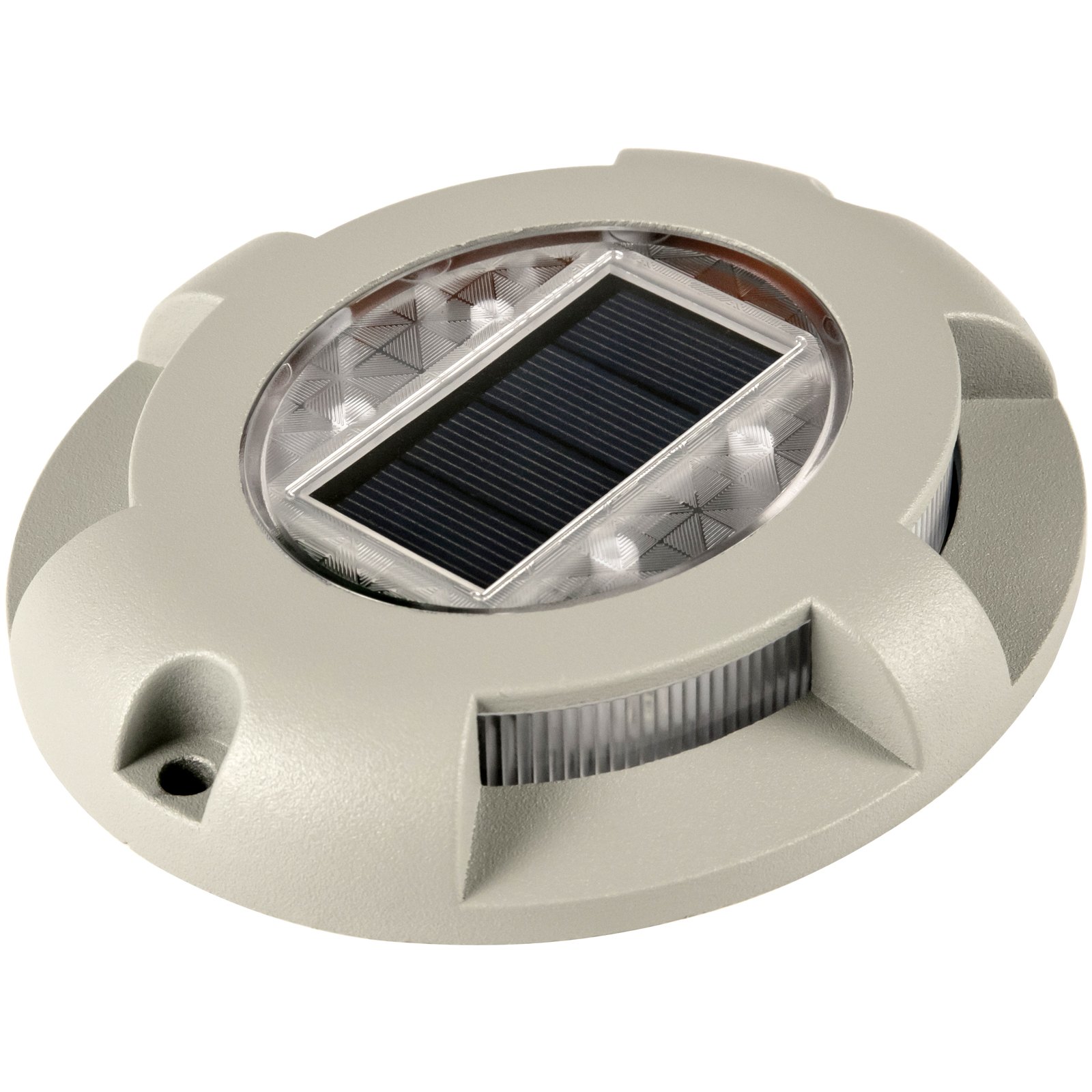 VEVOR Driveway Lights 12-Pack, Solar Driveway Lights Bright White, Solar Deck Lights IP68 Waterproof for Step Sidewalk Garden Ground Pathway Yard