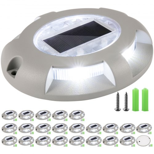 Solar Deck Lights Driveway Lights Solar Deck Light Led 24pack For Sidewalk White