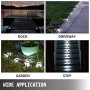 Solar Deck Lights Driveway Lights Solar Deck Light Led 4 Pack for Sidewalk White