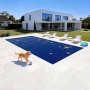 VEVOR Solar Pool Cover, 32 x 16 ft Pool Bubble Cover, 16 Mil Pools Solar Blanket with Dual Heat-Locking Air Layer for Pools, Daytime Heat Absorption, Nighttime Heat Retention, Blue & Silver, Cuttable