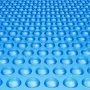 VEVOR Solar Pool Cover, Φ10 ft Round Solar Blanket for Pools, Inground Above Ground Swimming Pool Solar Cover, 15 mil Solar Covers Blue