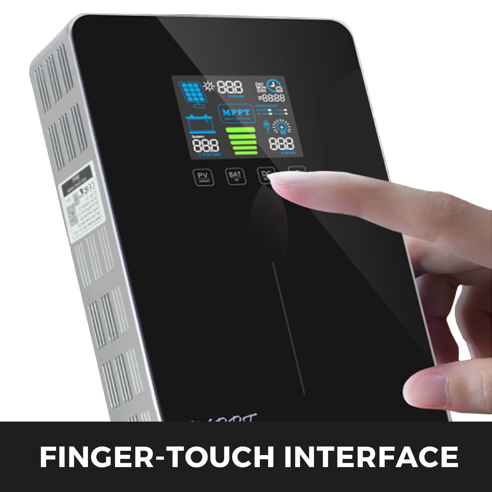 Solar Charge Controller MPPT 40A LCD Touch Screen High-Definition Powerful