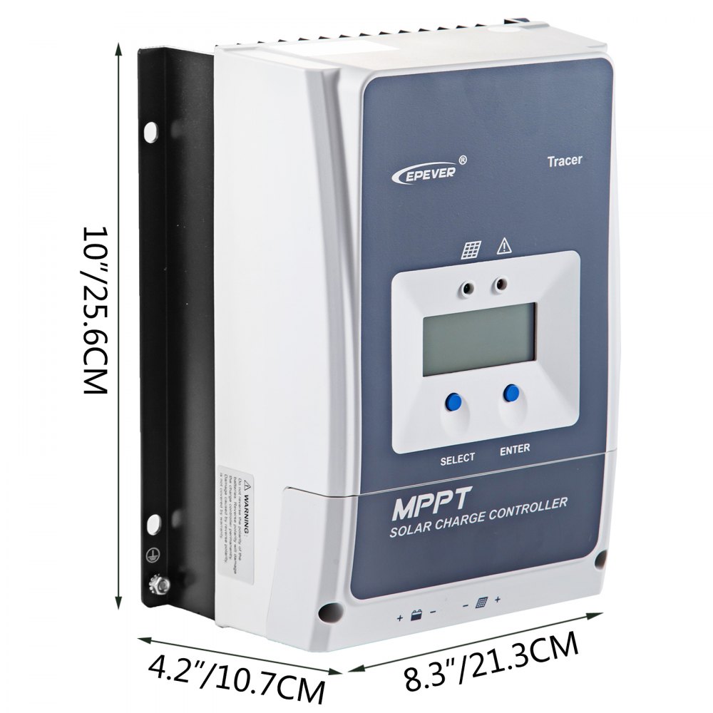 Solar Charge Controller, MPPT Charge Controller, 50 Amp, Solar Panel Controller