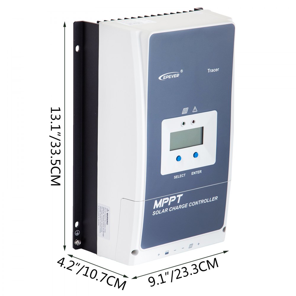 60A Amp Solar Panel Regulator Charge Controller, Solar Charger, MPPT Solar Panel