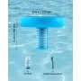 VEVOR Solar Pool Ionizer, Round Copper Pool Ionizer Up to 170343 L, Floating Automatic Water Cleaner and Purifier, Chlorine Free Water, with Copper Anode, Spring, Brush and Filter for Pools & Spas