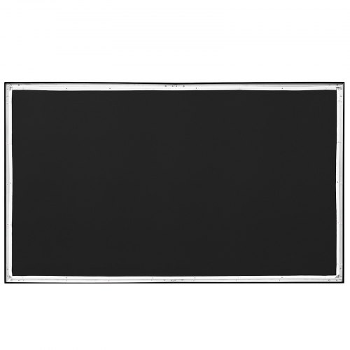 VEVOR 100Inch Diagonal Projector Screen 16:9 4K HD Projector Aluminum Frame Portable Projector Screen Wall Mount for Home Threater Outdoor Use(100inch)