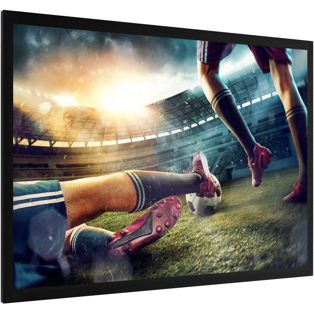 VEVOR 155" Projector Screen 16:9 Fixed Frame HD 4K Home Theatre 3D