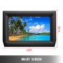VEVOR 5x3m Inflatable Movie Screen Inflatable Projector Screen Portable Huge Outdoor Screen Inflatable Movie Screen for Pool Inflatable Screen with Air Blower