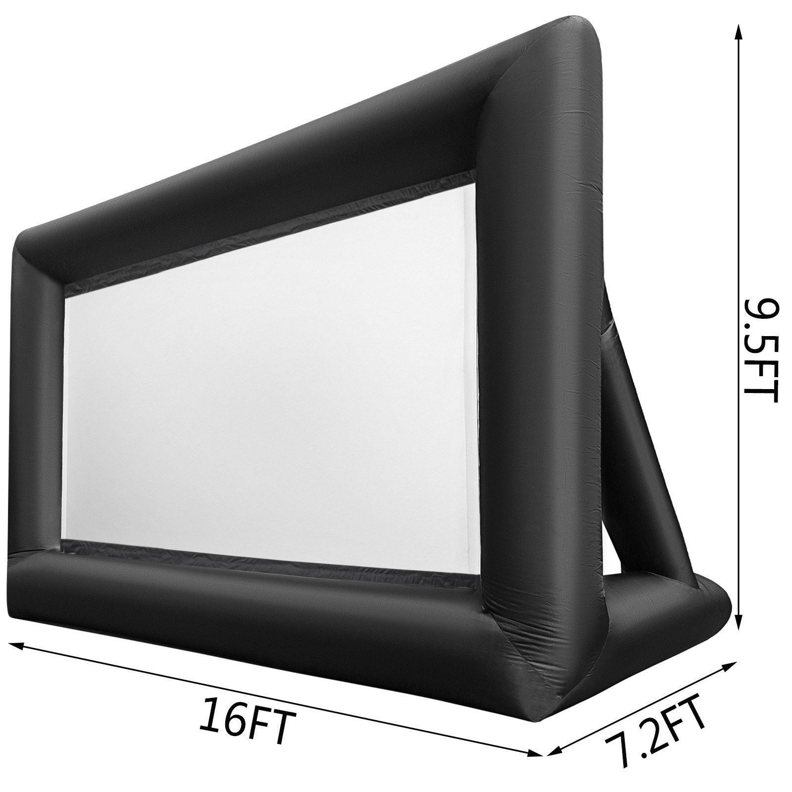 3mx5m Huge Inflatable Movie Screen 3D Portable Projector Screen for Outdoor Theater