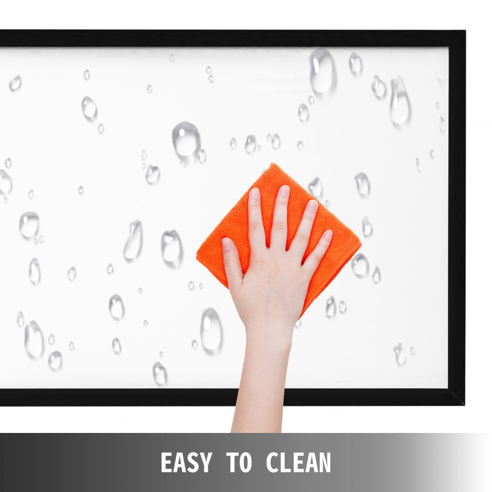 233cm 92'' Projector Screen Fixed Aluminum Frame Home Theatre HD TV Projection