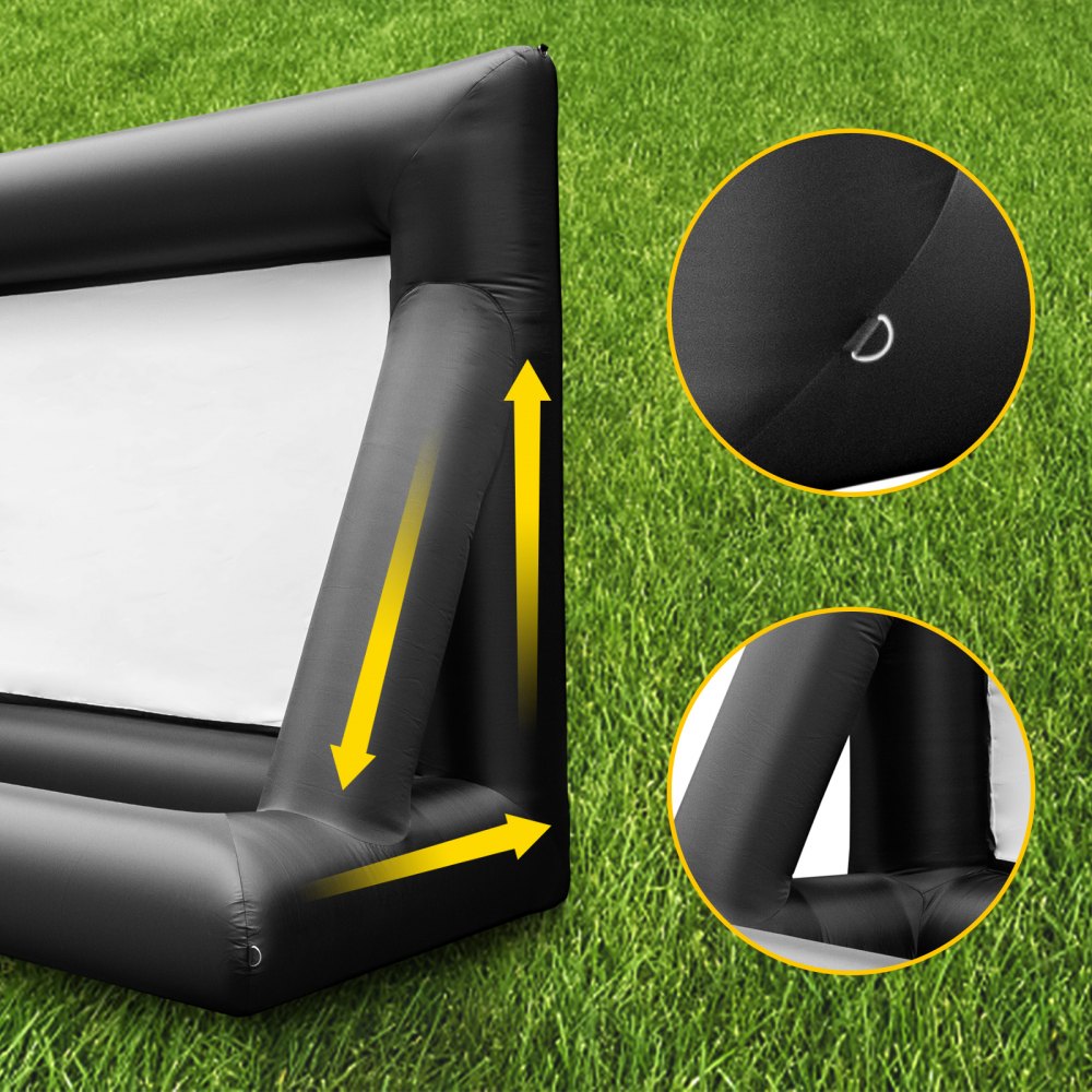 VEVOR Inflatable Movie Screen Inflatable Projector Screen 7.2 m Outdoor Theater