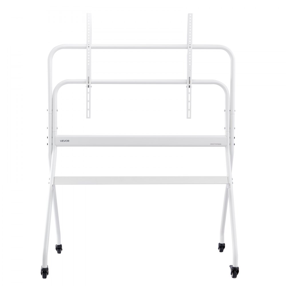 VEVOR Rolling TV Stand, Mobile TV Cart for 35-100 Inch LED/LCD/OLED Flat/Curved TVs, Portable Monitor Stand with Wheels Hold up to 198 lbs for Living Room, Bedroom, Office, Outdoor, Max VESA 800x600mm