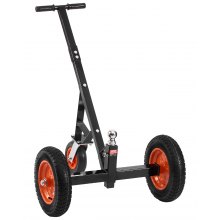 VEVOR 454kg Trailer Dolly 16.7 and 22 in Adjustable Height 2 in Ball 14 in Tires 1000lbs