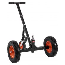 VEVOR 544kg Trailer Dolly 18 and 22 in Adjustable Height 2 in Ball 15.2 in Tires 1200lbs