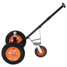 1200lbs Trailer Dolly 18 and 22 in Adjustable Height 2 in Ball 15.2 in Tires