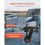 Trailer Dolly 500lbs Tongue Weight Capacity 13 to 23.2 inch Height Adjustable