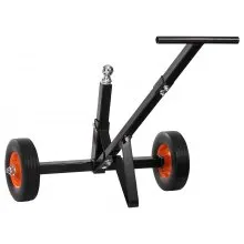 600lbs Trailer Dolly 16.5 and 22 inAdjustable Height 1-7/8 in Ball Solid Tires