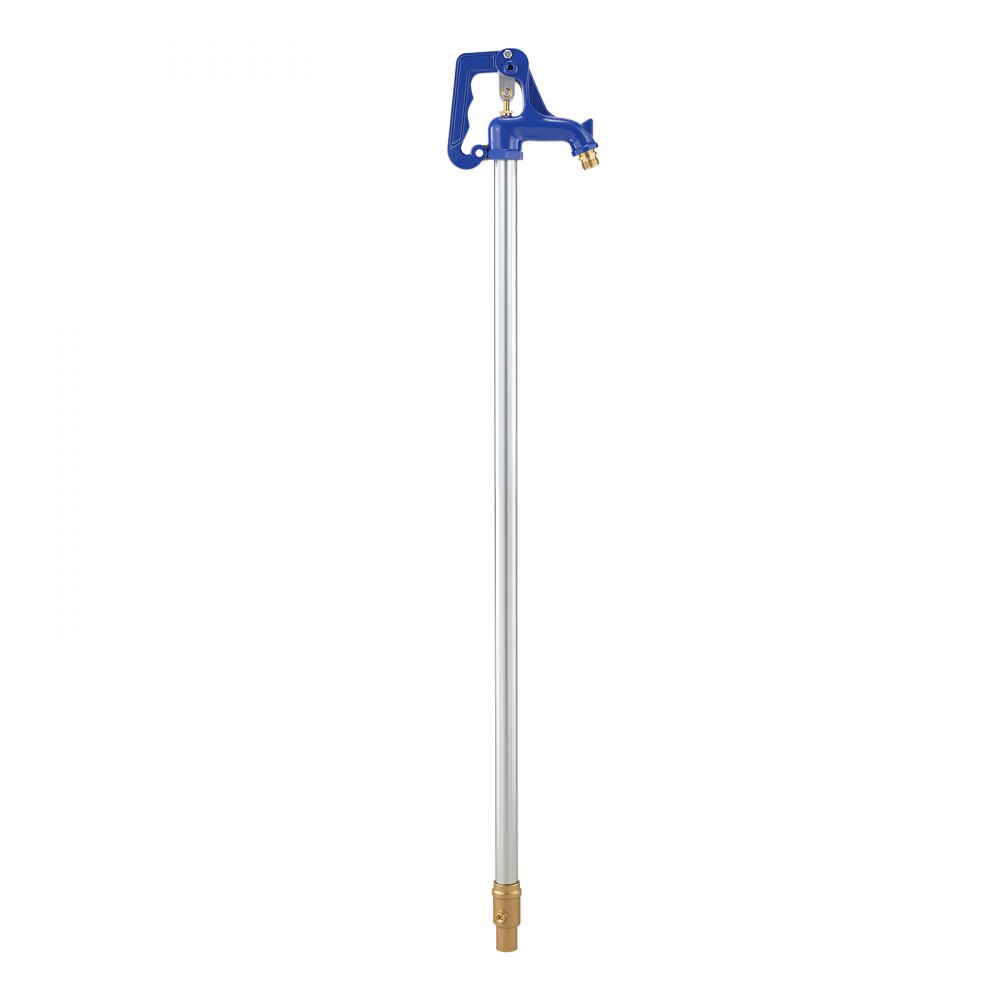 VEVOR Frost Proof Yard Hydrant, 1280mm Freeze-Proof Outdoor Faucet with 609.6mm Bury Depth, G 3/4" Pipe Connection & Hose Coupling, No Lead Freezeless Hydrant for Yard Garden Farm Irrigation