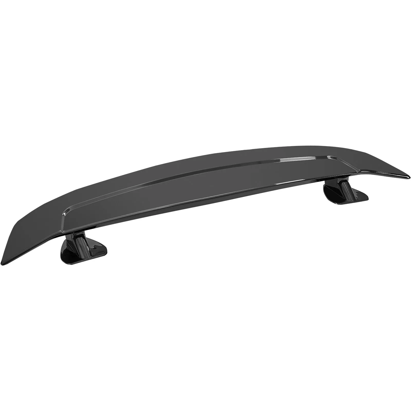 VEVOR GT Wing Car Spoiler, 46.3 inch Universal Spoiler, Compatible with most Sedans and Coupes, High Strength ABS Material, Car Rear Spoiler Wing, Racing Spoiler BGW/JDM Drift Glossy Black