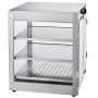 VEVOR 3-Tier Commercial Food Warmer Display, 800W Food Display Warmer with Light to Enhance Food Display, 30℃~85℃ Temperature Control, 90L Large Capacity for Hamburger, Pizza, Bread, Fried Chicken