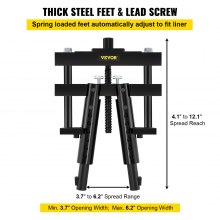 VEVOR Universal Cylinder Liner Puller Assembly for Caterpillar CAT Mack Cummins, Works On Heavy-duty Diesel Engines Wet Liners from 3-7/8" to 6-1/4" Bore, Replace PT-6400-C, 3376015, M50010-B