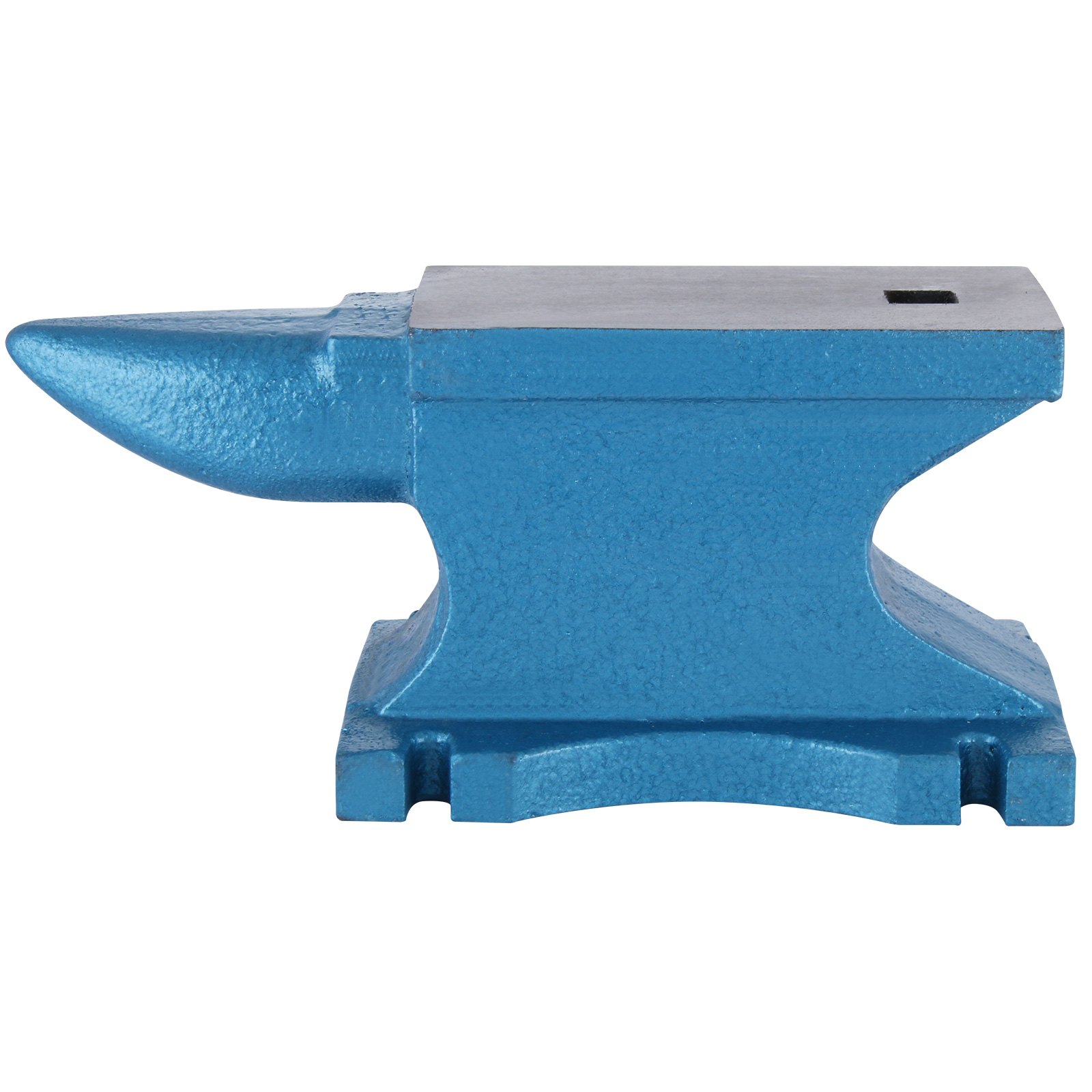 Enclume en Métal 99 lb, Enclume bleue, Conception stable, Idéal pour les métallurgistes/les forgerons dans tous les ateliers de métallurgie,idéal pour riveter/aplanir/forger/former du métal