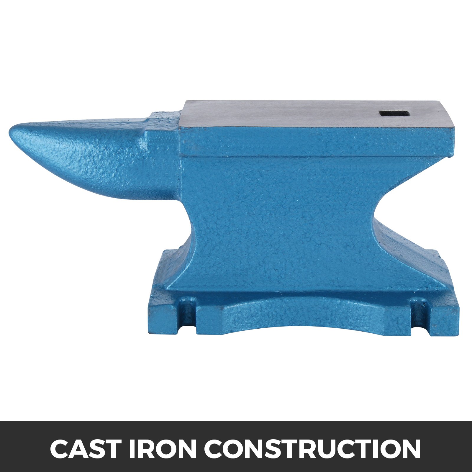 Enclume en Métal 99 lb, Enclume bleue, Conception stable, Idéal pour les métallurgistes/les forgerons dans tous les ateliers de métallurgie,idéal pour riveter/aplanir/forger/former du métal
