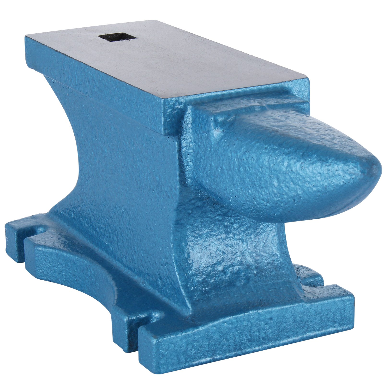 Enclume en Métal 99 lb, Enclume bleue, Conception stable, Idéal pour les métallurgistes/les forgerons dans tous les ateliers de métallurgie,idéal pour riveter/aplanir/forger/former du métal