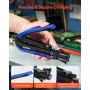Coax Cable Crimper Kit Coaxial Cable Compression Tool Kit with Crimp Tool