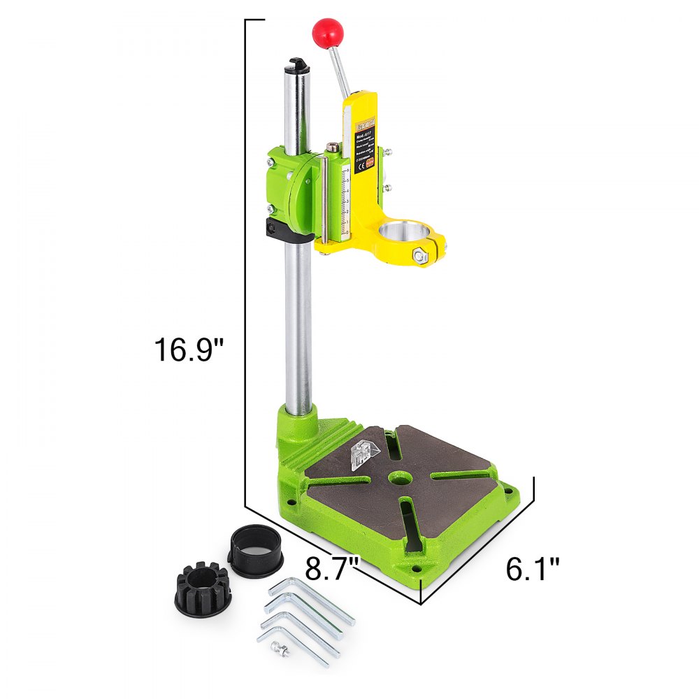 VEVOR Floor Drill Press Table 0~90º Rotary Transparent Pointer Table Support