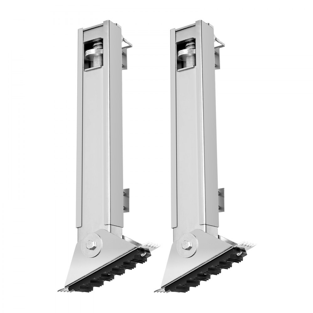 VEVOR Ladder Levler, 11.4 inch Expansion Length Steel Ladder Leveling Tool, Quick Release Pitch Hopper, Stair Ladder Stabilizer Easy to Use,Extension Ladder Accessories for Uneven Ground