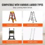 VEVOR 23.4 inch Ladder Levler Steel 550lbs Load Leveling Tool Uneven Ground