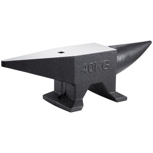 9-Pound Cast Iron Anvil - Heat Treated With Milled Surfaces For Stable Striking