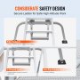 VEVOR Ladder Stabilizer with Wing Span Heavy Duty Steel Roof Hook Stabilizer