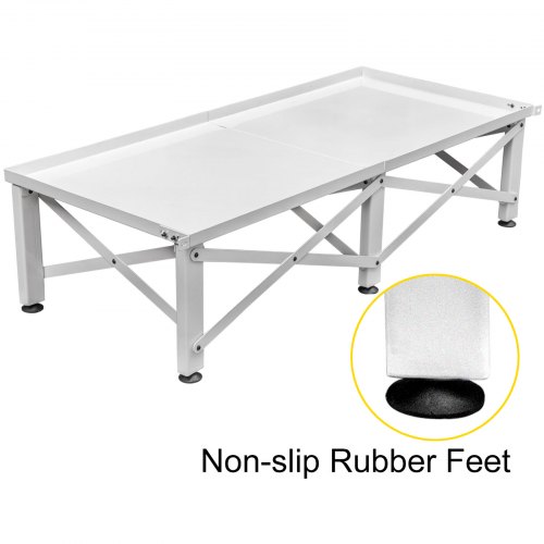 VEVOR Laundry Pedestal 48.8 x 21.6 Inch Width Universal Laundry Pedestal 11.8" Inch Height Laundry Pedestal Universal with Height-adjustable Feet for Washing Machines, Dryers, Freezers or Refrigerator