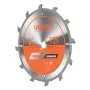 VEVOR Dado Blade Set, 8 inch Diameter, 12 Sharp Alloy Teeth, 5/8 inch Arbor, Fine Finish, Stacking Dado Blades with Chippers and Shims, Noise-Reducing Heat Vents, for Cutting Plywood, OSB, Hardwood