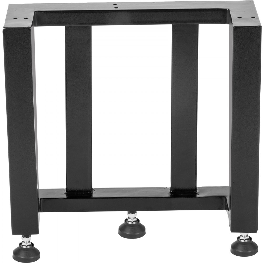 VEVOR Dining Table Legs Metal Table Legs 2PCS Heavy Duty Black Iron for DIY Desk