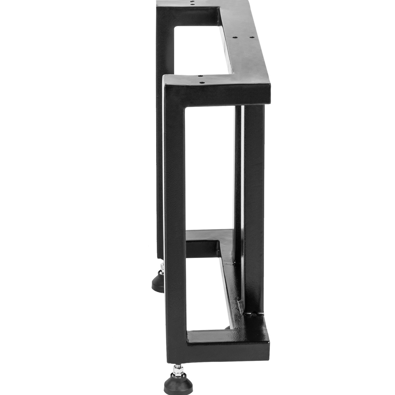 VEVOR Dining Table Legs Metal Table Legs 2PCS Heavy Duty Black Iron for DIY Desk
