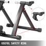 VEVOR Fluid Bike Trainer Stand 330LBS Indoor Bicycle Trainer 750W Flowing Resistance Indoor Bike Trainer Exercise Stand for Indoor Riding Training and Exercise