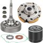 VEVOR wet clutch kit assembly with components, including bearings, gasket, and drive shaft.