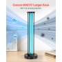 UV Light 110W Ultraviolet Lamp with Ozone Purifier with 30/60/120 Minutes Timer