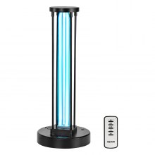 UV Light 36W Ultraviolet Lamp with Ozone Purifier with 30/60/120 Minutes Timer