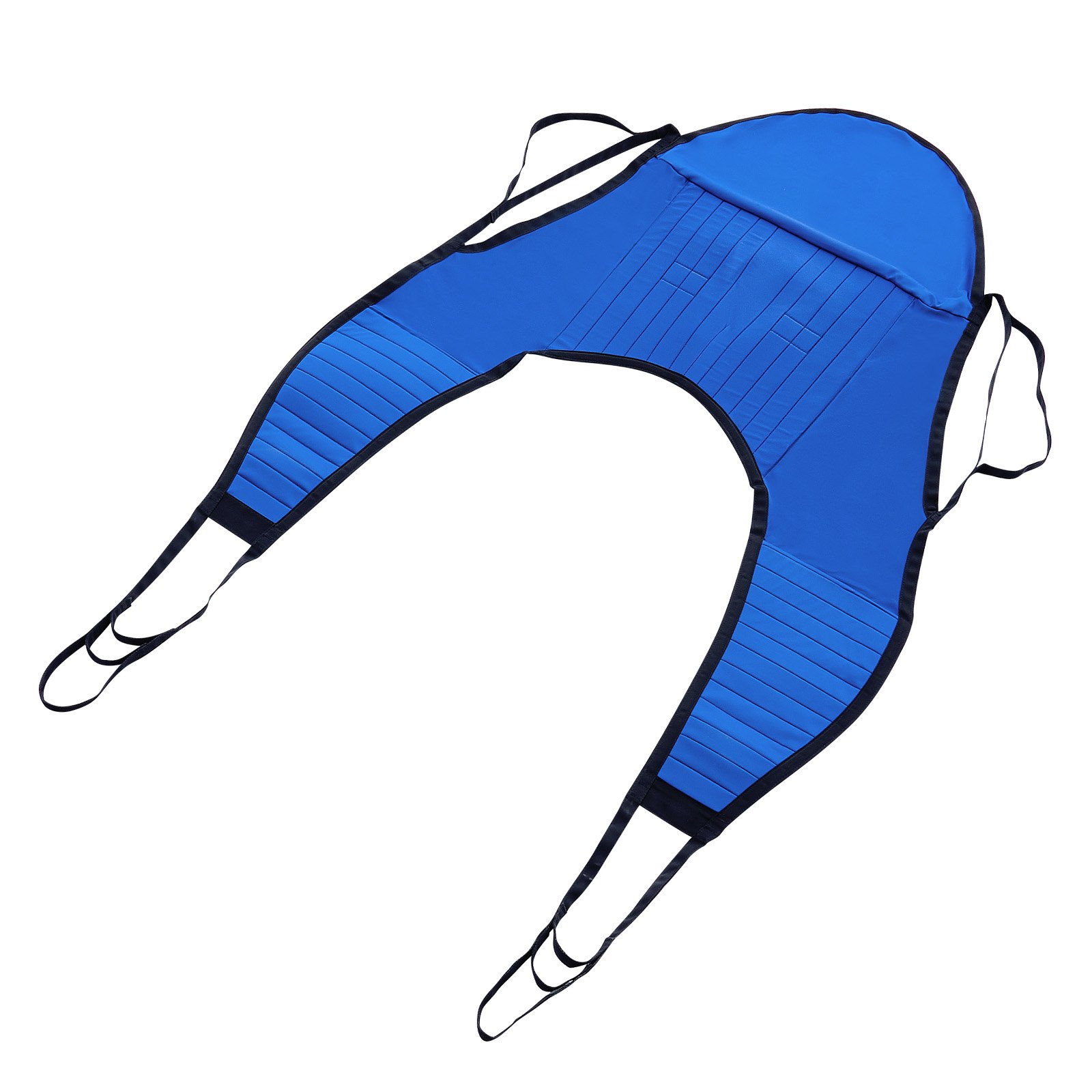 VEVOR Patient Lift Sling with Head Support- Large Size, Universal Patient Lift Sling, Divided Leg Transfer Sling for Bathing, Patient Lift Medical Sling for Elderly, Disabled, Bedridden, 600LBS