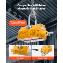 VEVOR Permanent Magnetic Lifter Lifting Magnet 1320 lbs Pulling Capacity N42