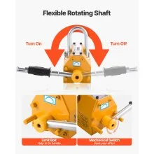 VEVOR Permanent Magnetic Lifter Lifting Magnet 880 lbs Pulling Capacity N42