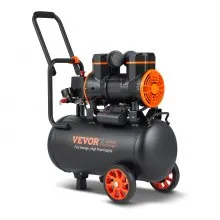 VEVOR Air Compressor 6.3 Gallon 1450W 3.35 CFM@ 90PSI with Max. 116PSI Pressure